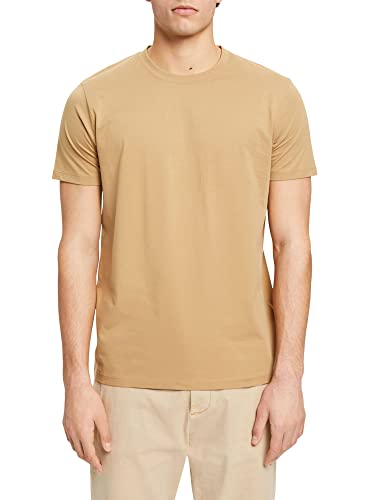 ESPRIT T-shirt męski 993EE2K307, 270/BEIGE, S, 270/beżowy, S