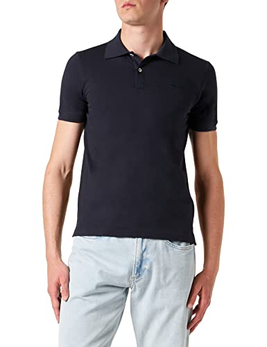 Geox Męska koszulka polo M (DE), niebieskie (Blue Nights), XL, b??kitne noce, XL