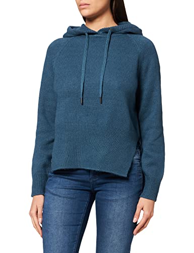 s.Oliver Sweter damski z długim rękawem, Petrol Blue, S