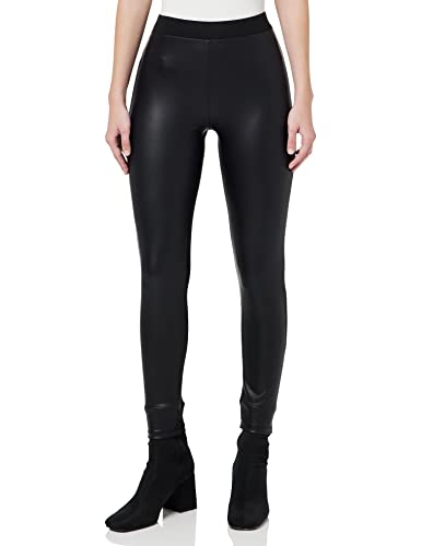 ONLY Onlcoco Pu Mix JRS legginsy damskie, czarny, XS
