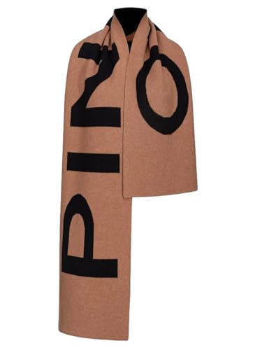 Pinko Podeszwa Szalik Mieszany Tubico Kobiety, CZ3_CAMMELLO/NERO, rozmiar uniwersalny