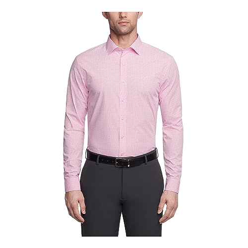 Unlisted by Kenneth Cole Męska koszula Slim Fit Check smokingowa