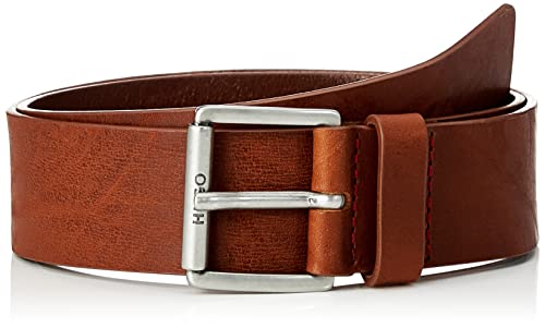 HUGO Pasek męski, Czarny1, 105 cm