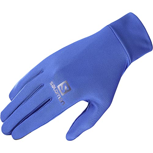 Salomon CROSS ciepłe rękawiczki unisex, kompatybilne z ekranem dotykowym i łatwe do pakowania, materiał techniczny
