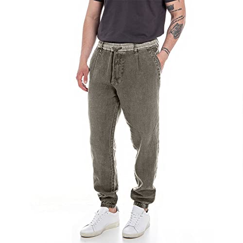 Replay Spodnie męskie, 121 Mud, 29W