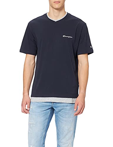 Koszulka męska Champion Overlay, granatowy, S