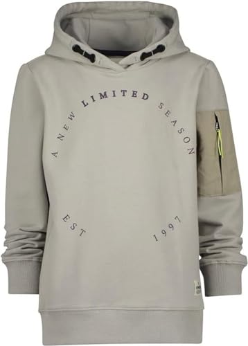Vingino Chłopięca bluza z kapturem Niano, Rhino Grey, 128