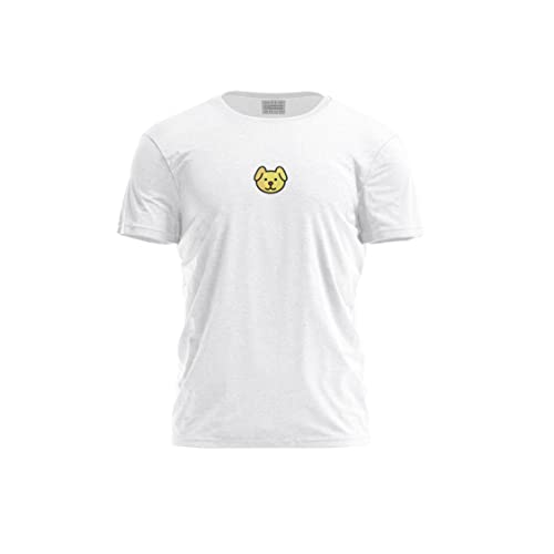 Bona Basics, Męski T-shirt z cyfrowym nadrukiem,% 100 bawełna, biały, na co dzień, męskie topy, rozmiar: S, biały, S