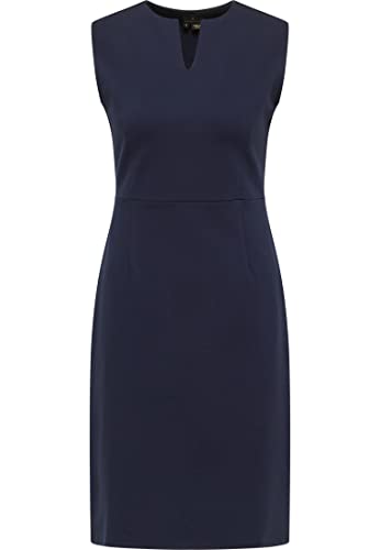 DreiMaster Klassik Damska sukienka etui, granatowa, XL, morski, XL