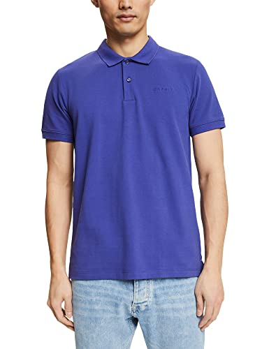 ESPRIT męska koszulka polo, 500/ciemnofioletowy, M
