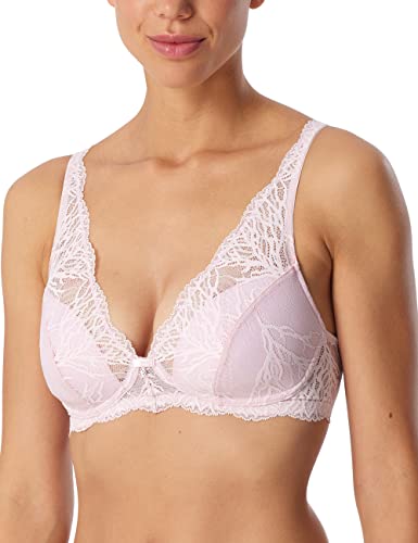 Schiesser Damski Miękki Biustonosz z Miseczką, Rose Uni, 70, Rose Uni, 70B