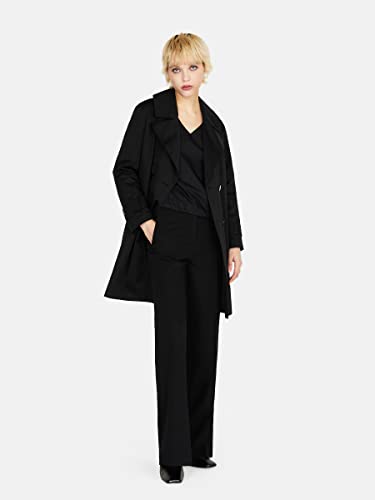Sisley Damska bluza 5FUALQ038, czarna 100, S, czarny 100, S