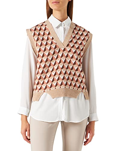 United Colors of Benetton Kamizelka damska, Wielokolorowa 901, M