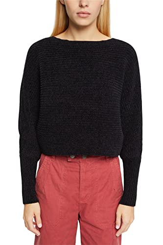 ESPRIT Sweter damski, 001/Black, S