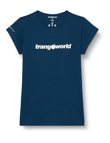 TRANGO Koszulka damska Imola Niebieski 2XL, niebieski, XXL