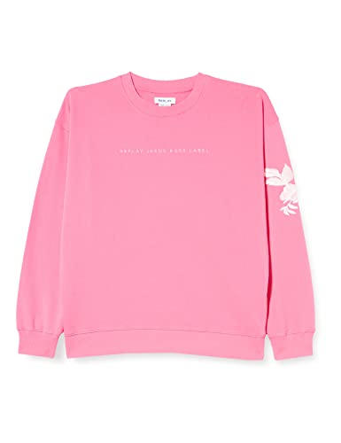 Replay Bluza damska, 363 Jasna fuksja, S