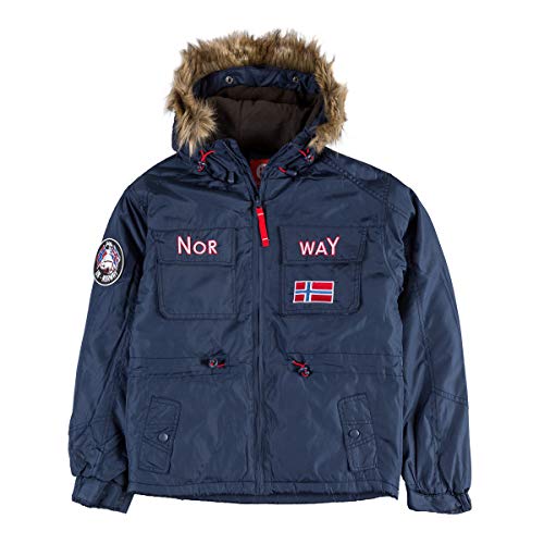 GO&WIN Vuolep pikowana kurtka chłopięca, grantowy, 130 cm