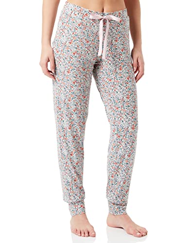 Schiesser Damskie spodnie do spania długie ze ściągaczami Modal - Mix + Relax, Multicolor 2_175481, 42