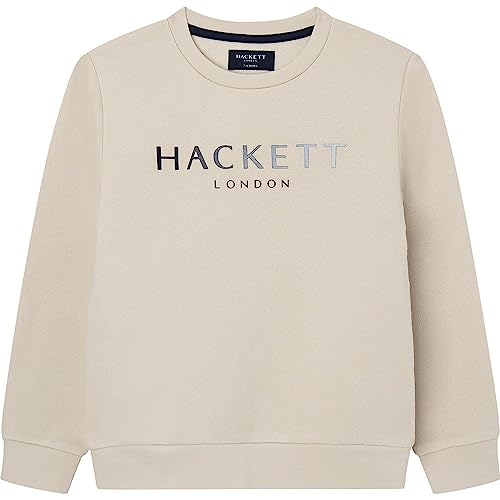 Hackett London Bluza chłopięca Hackett Crew, Zielony (brzoza), 3 Lat