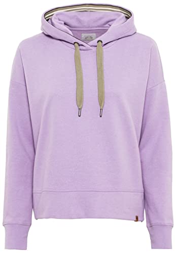 camel active Damska bluza z kapturem, liliowy, S