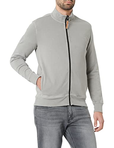 Camel Active Męska Kurtka z Dzianiny 409425/8W01, Stone Gray, L