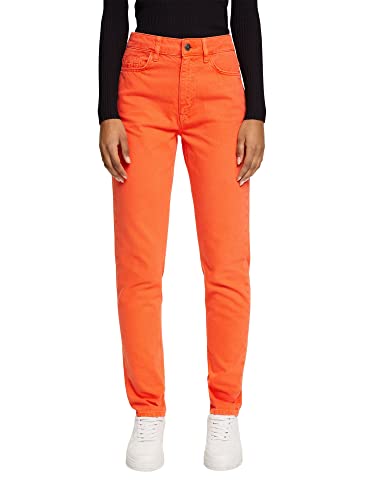 ESPRIT Damskie spodnie 013EE1B319, 635/pomarańczowo-czerwone, 30/32, 635/pomarańczowy czerwony, 30W / 32L