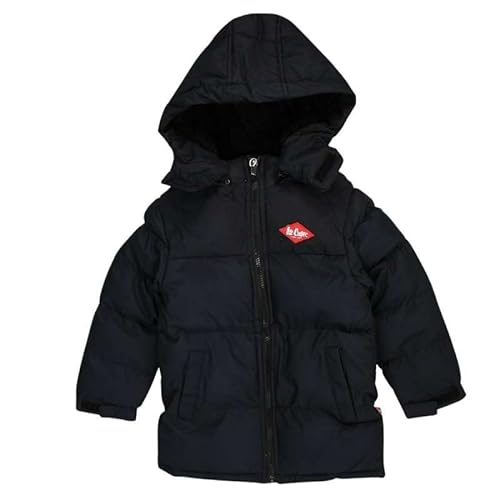 Lee Cooper Parka Chłopiec, czarny, 10 lat