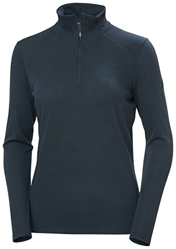 Helly Hansen Damska bluza z zamkiem błyskawicznym Inshore, 597 Navy, XL