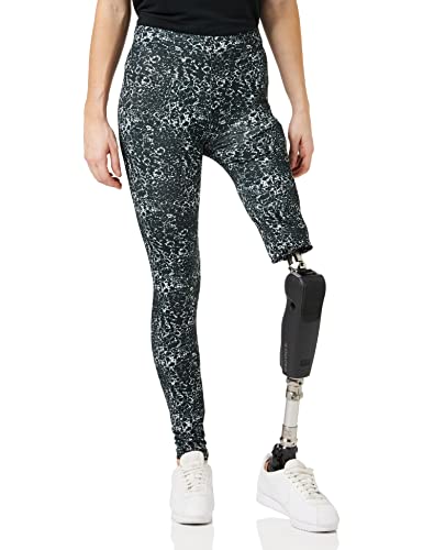 Urban Classics Damskie legginsy Tie Dye, czarny/biały, M