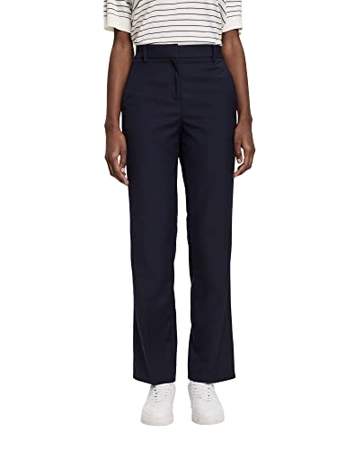 ESPRIT Spodnie damskie 993EE1B318, 400/NAVY, 42/34, 400/granatowy, 42W / 34L