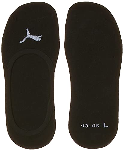 PUMA Skarpety na stopy uniseks (3 pary), czarny