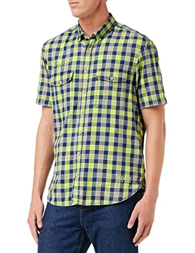 camel active Koszula męska, Limonkowa zieleń, XL