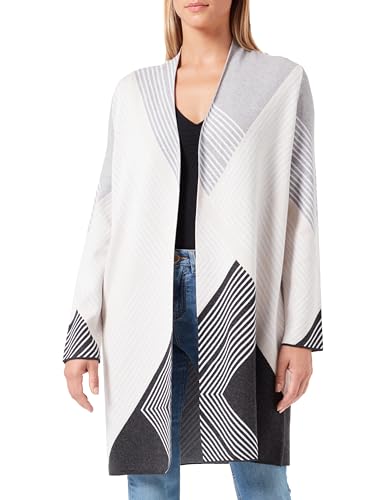 Gerry Weber Sweter damski, szary we wzory, 36