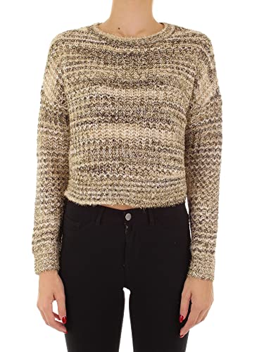 ONLY Damski sweter Onldisco L/S KNT, Kolor złoty, M