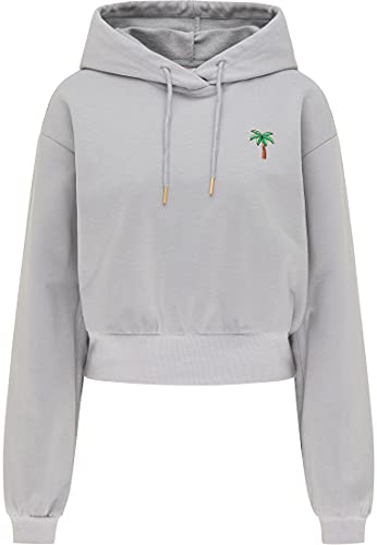 ocy Damska bluza z kapturem 82733705, szara, XXL, szary, XXL