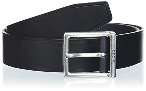 BOSS Pasek męski, czarny1, 80