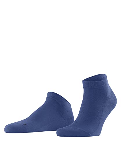 FALKE Mężczyźni Skarpety do trampek Sensitive London M SN Bawełna bezuciskowe 1 Para, Niebieski (Sapphire 6055), 43-46