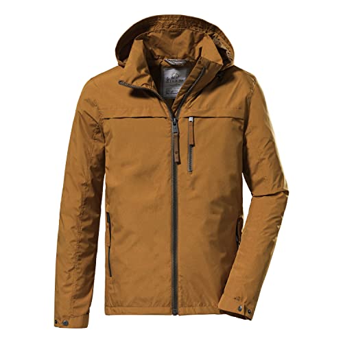 G.I.G.A. DX Męska kurtka funkcyjna / kurtka outdoorowa z zwijanym kapturem - GS 12 MN JCKT, dark curry, M, 38217-000