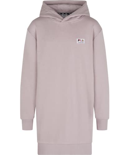 FILA Dziewczęca Torano Castello Dress Hoody sukienka dziecięca, Mauve Shadows, 158/164