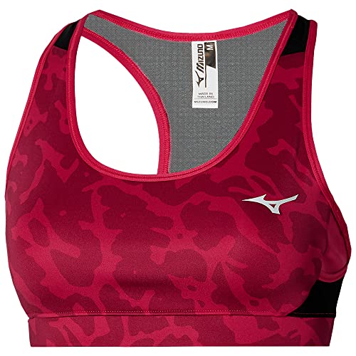 Mizuno Damski biustonosz sportowy z grafiką alfa