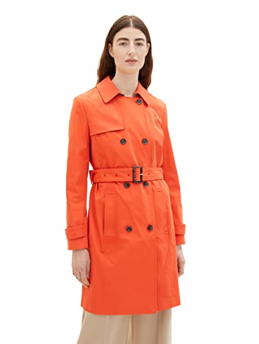 TOM TAILOR Damski Płaszcz 1035329, 15612 - Fever Red, XXL