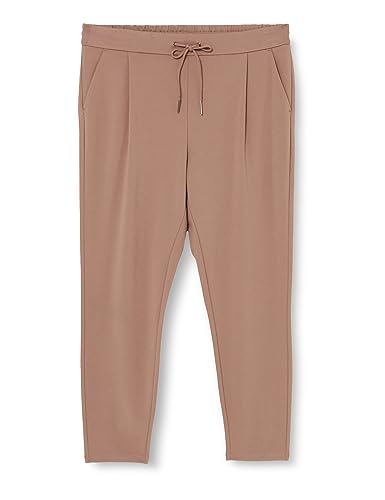 Bestseller A/S Damskie spodnie VMEVA MR Loose String Pant GA NOOS, Brown Lentil, XS/34, Brown Lentil, (XS) W / 34L