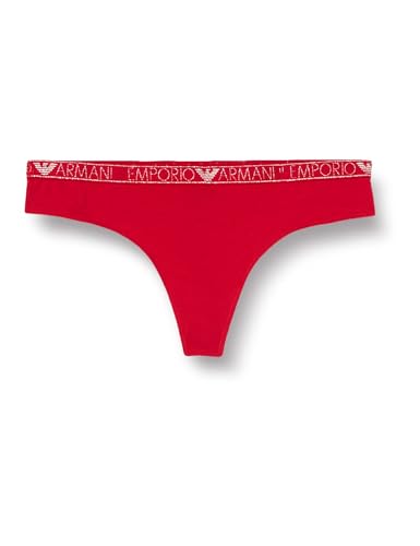 Emporio Armani Damskie majtki typu stringi (2 sztuki), rubinowy (Ruby Red), S