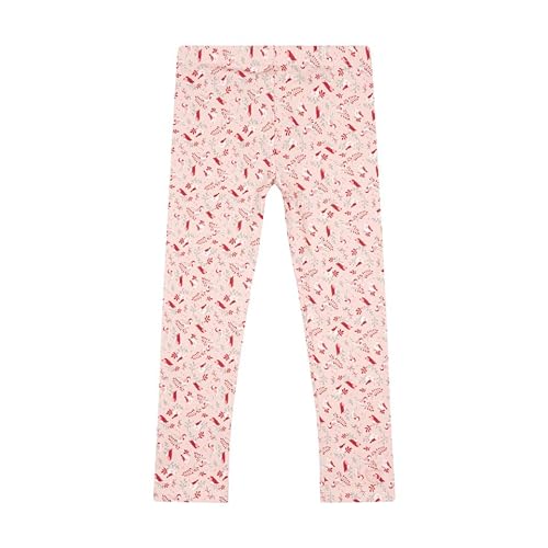 Steiff Dziewczęce legginsy, spodnie długie, Mellow Rose, 98 cm