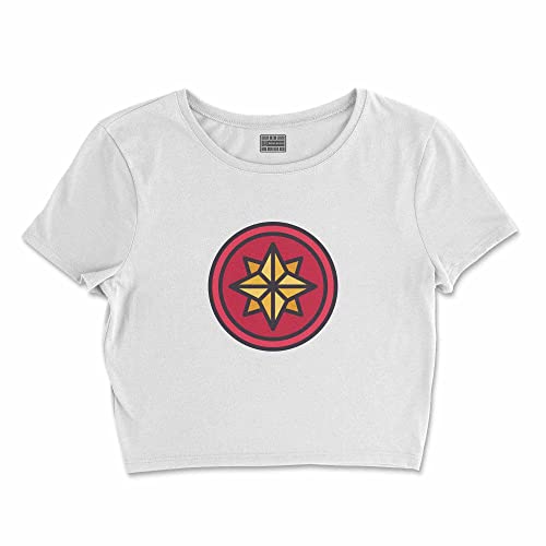 Bona Basics, Damski T-shirt basic, z nadrukiem cyfrowym, 100 bawełny, biały, swobodny, damski top, rozmiar: XL, biały, XL