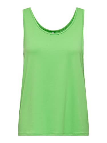 ONLY Damski ONLMOSTER S/L Tank JRS NOOS Top, Summer Green, S, Summer Green, S