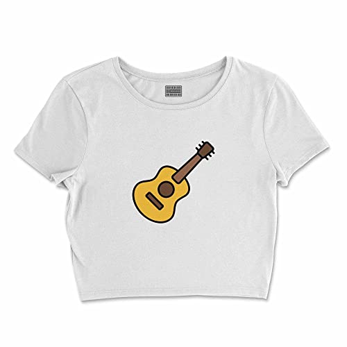 Bona Basics, Damski T-shirt basic, z nadrukiem cyfrowym, 100 bawełny, biały, swobodny, damski top, rozmiar: M, biały, M