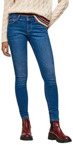 Pepe Jeans jeansy damskie pixie, 000denim (Vr9), 27W / 30L