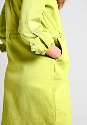 Cecil sukienka jeansowa damska, Limelight Yellow, L