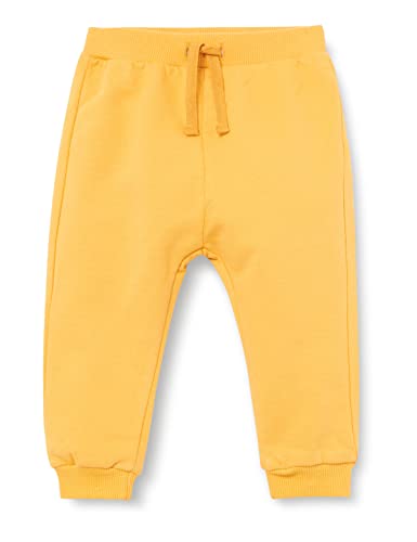 Koton Baby Boy Basic Jogger spodnie drewowe ze ściągaczem, elastyczna talia, Mustard (175), 18-24 miesi?cy
